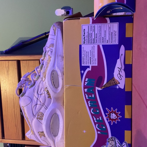 BBC ice cream Reebok size 11.5 Iverson’s - Picture 2 of 3